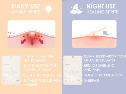 ملصقات حب الشباب  Acne Pimple Patch Day&Night - Image 2