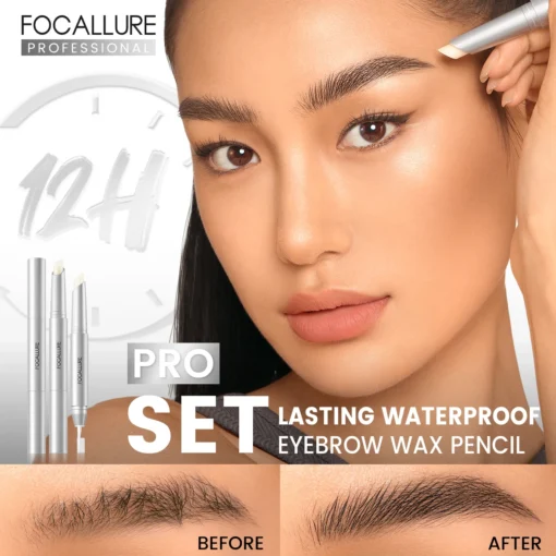 قلم تثبيت حواجب - Eyebrow Gel Eye Brows Wax Pencil - Image 2