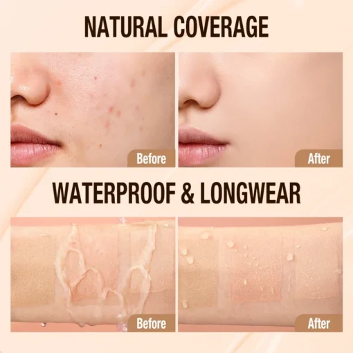 فاونديشن مع واقي شمس  Liquid Foundation Cream for SPF30 - Image 4
